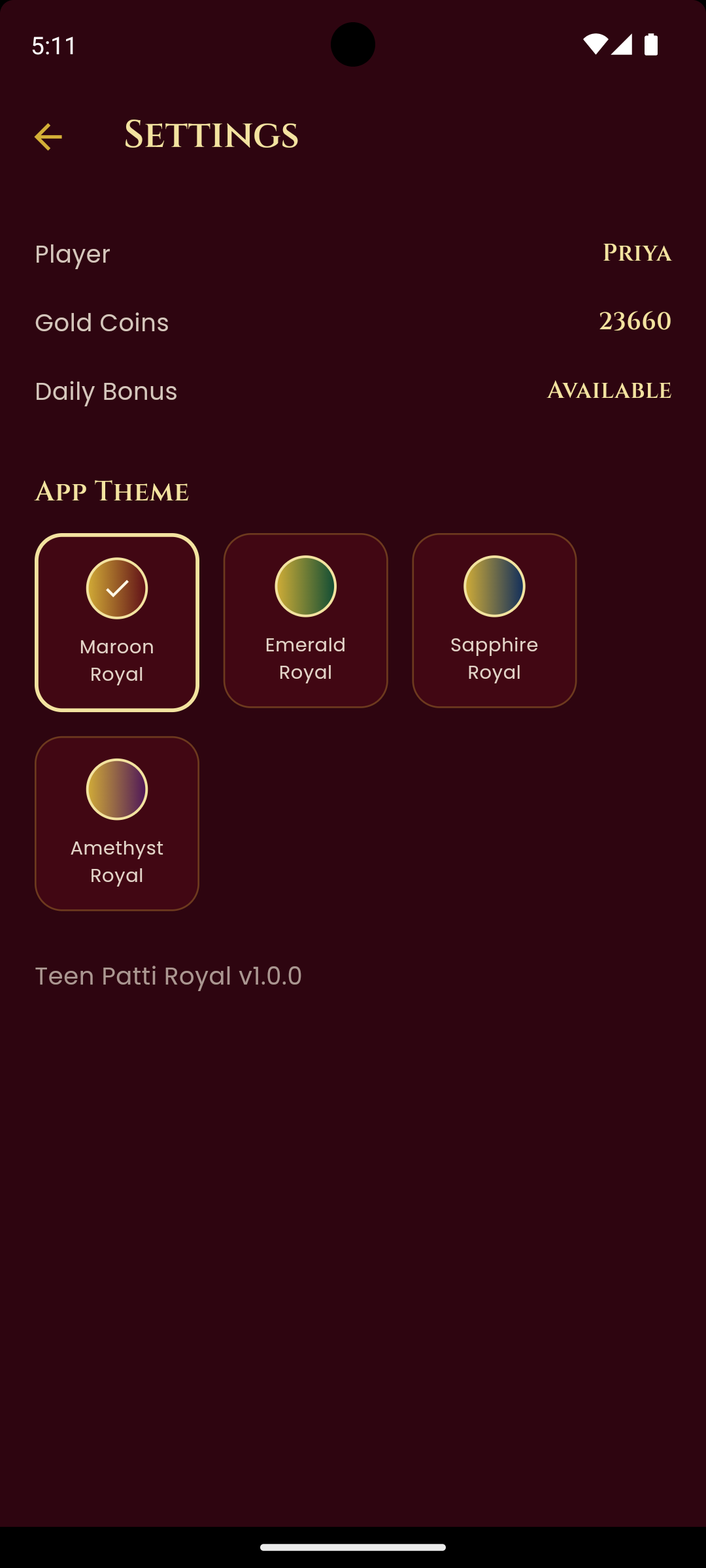 Teen Patti Royal screenshot 5